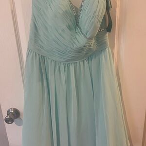 Elegant Mint Green Dress
